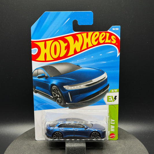 Hot Wheels Lucid Air Blue