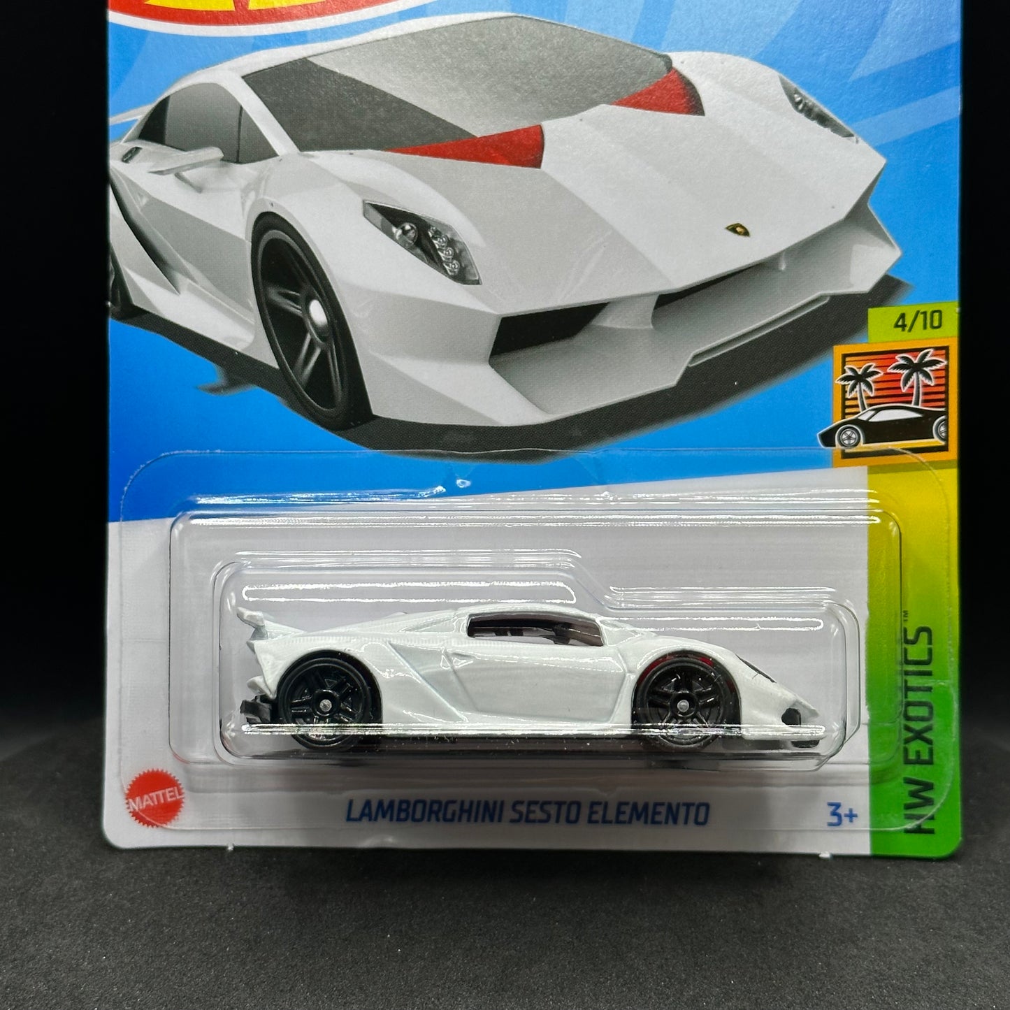 Hot Wheels Lamborghini Sesto Elemento White