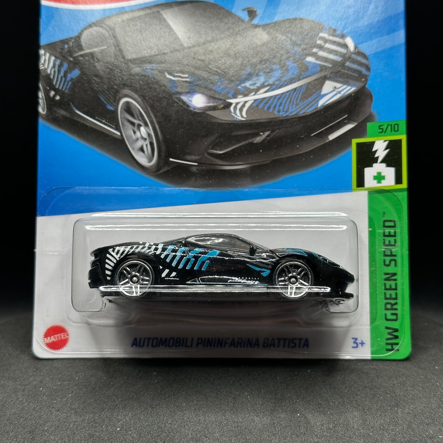 Hot Wheels Automobili Pininfarina Battista Black