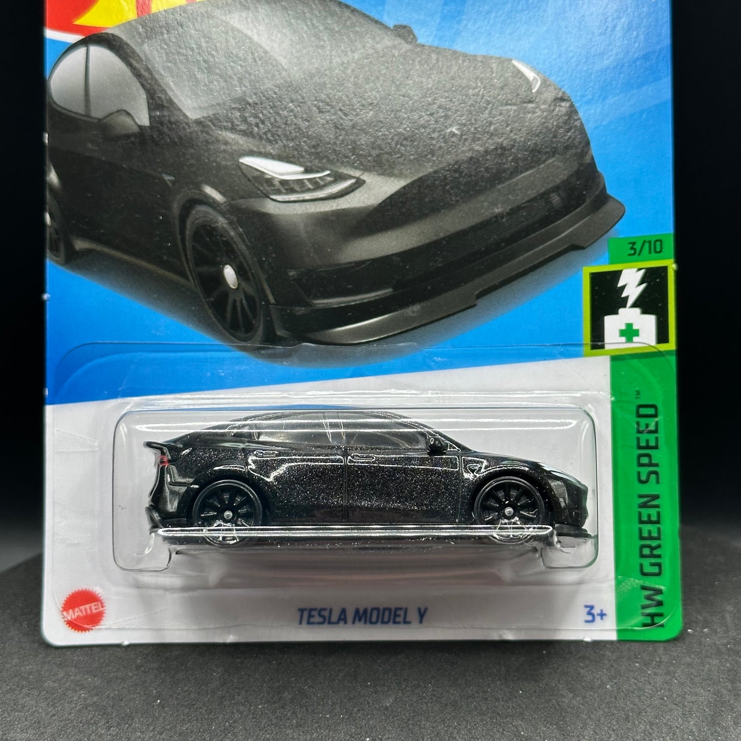 Hot Wheels Tesla Model Y Black