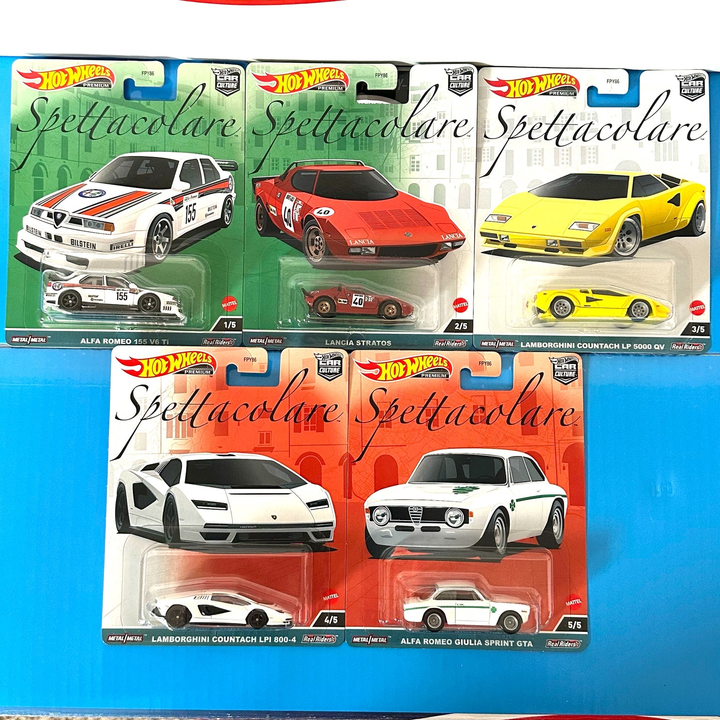 Hot Wheels Premium Spettacolare Set