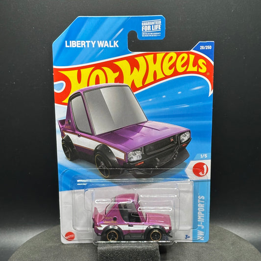 Hot Wheels Tooned Liberty Walk Nissan Skyline 2000GTR Purple