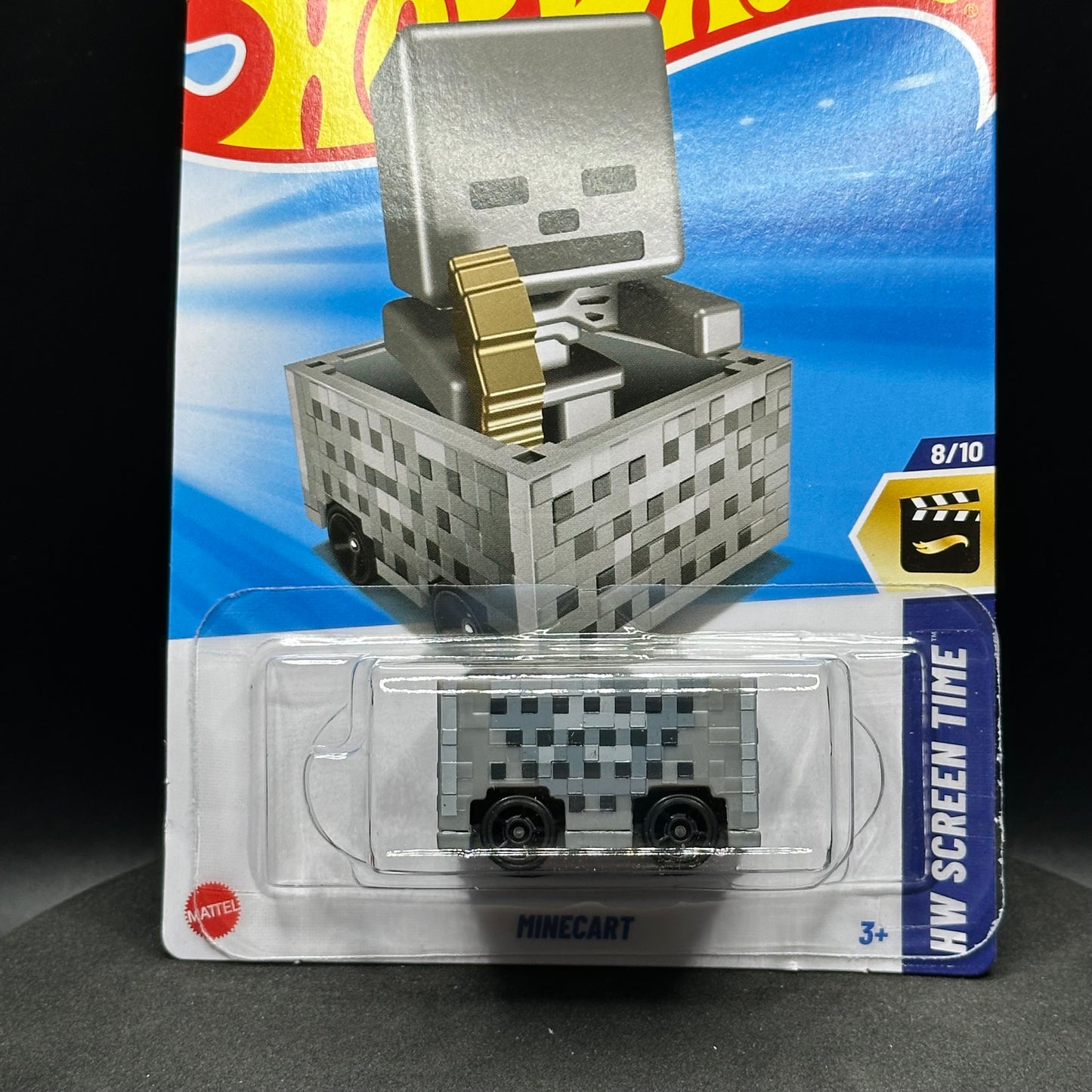 Hot Wheels Minecraft Mine Cart
