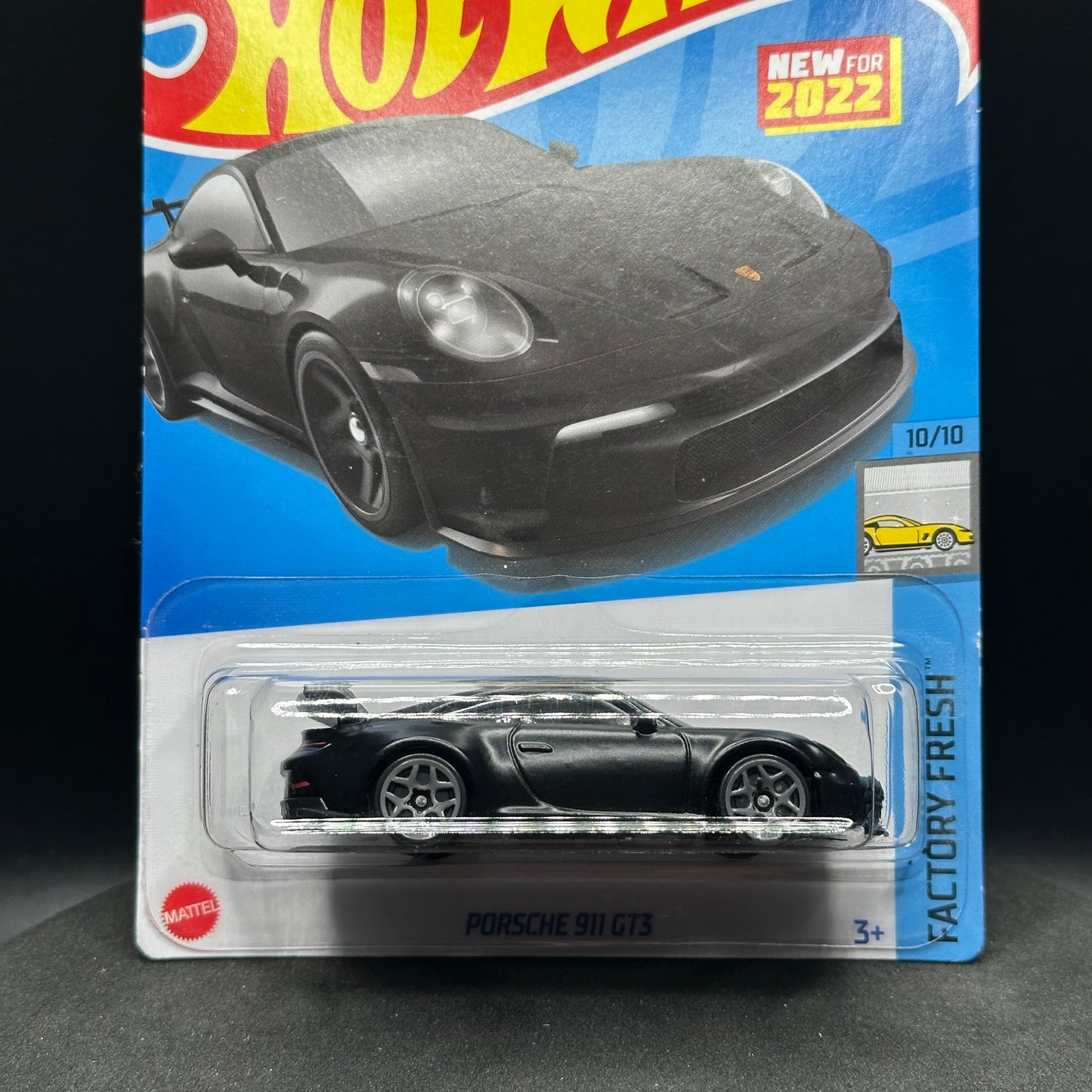 Hot Wheels Porsche 911 GT3 Black
