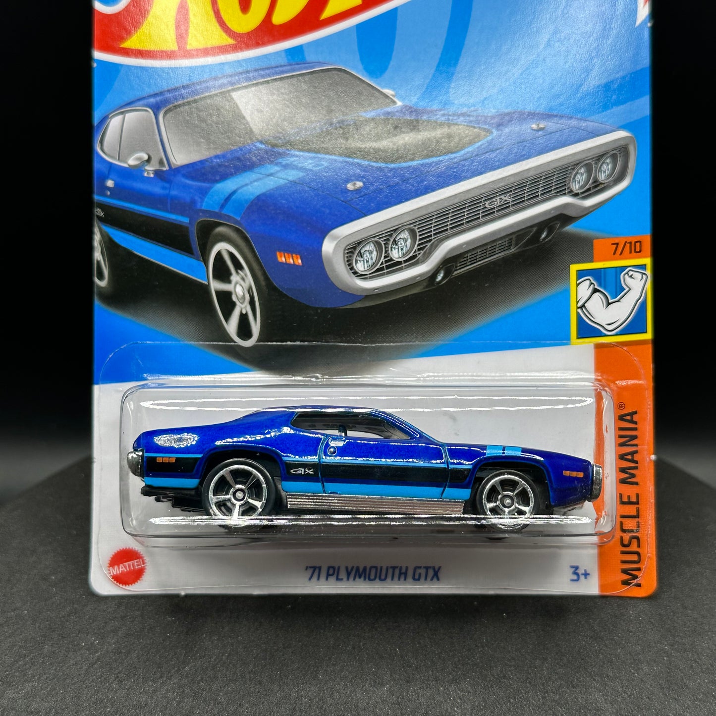 Hot Wheels Plymouth GTX Blue