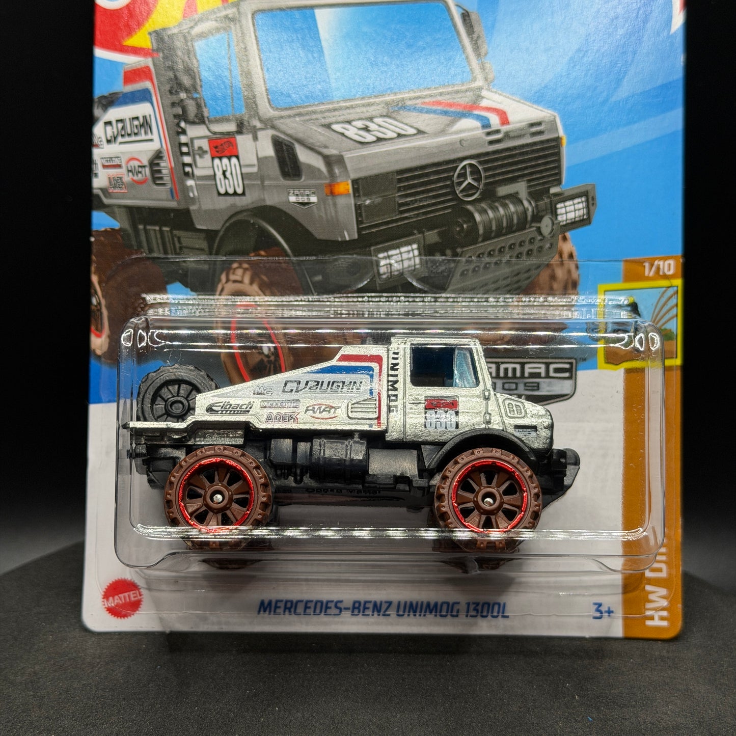 Hot Wheels Mercedes Benz Unimog 1300L ZAMAC