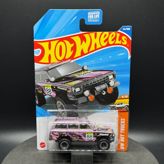 Hot Wheels 1988 Jeep Wagoneer Purple