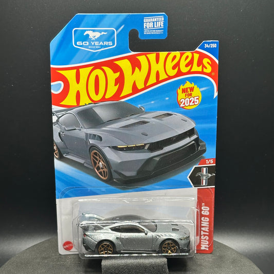 Hot Wheels Ford Mustang GTD Silver