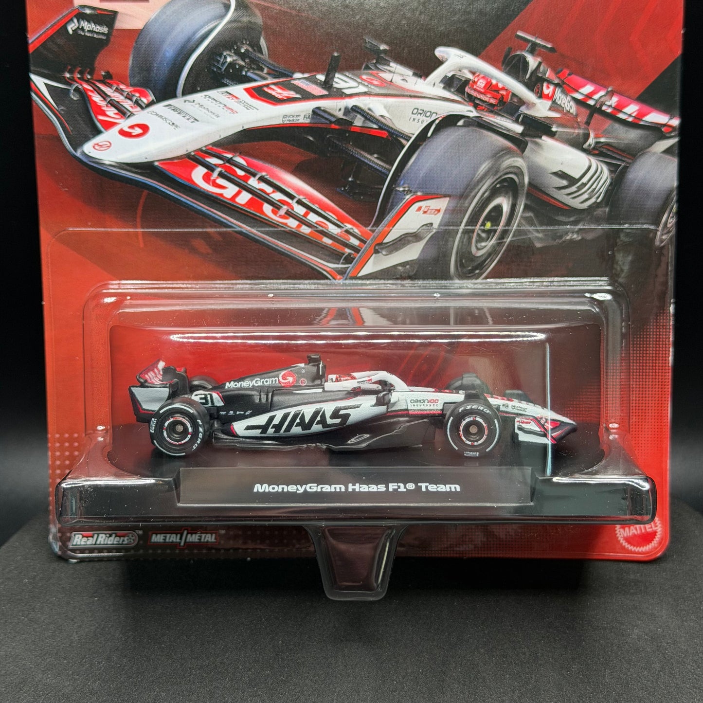 Hot Wheels Money Gram Haas F1 Team #31