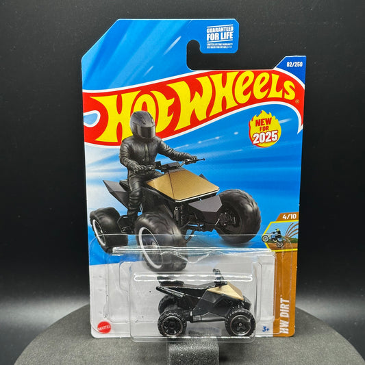 Hot Wheels Tesla Cyberquad Gold