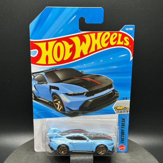 Hot Wheels Ford Mustang GTD Light Blue