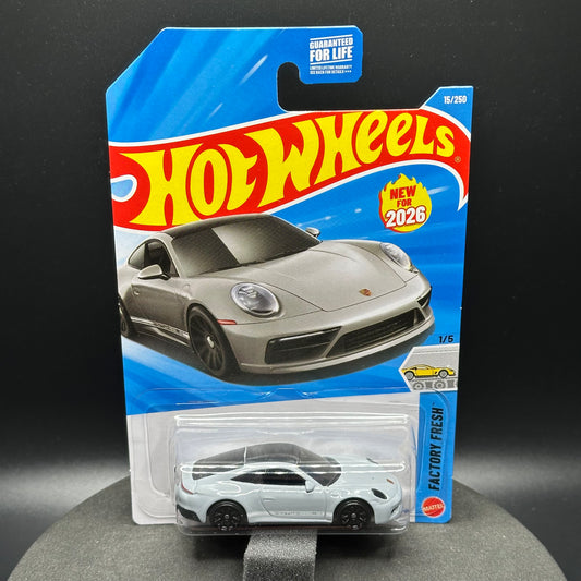Hot Wheels Porsche 911 Carrera T in Gray