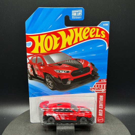 Hot Wheels Ford Mustang Mach E 1400 Red Edition