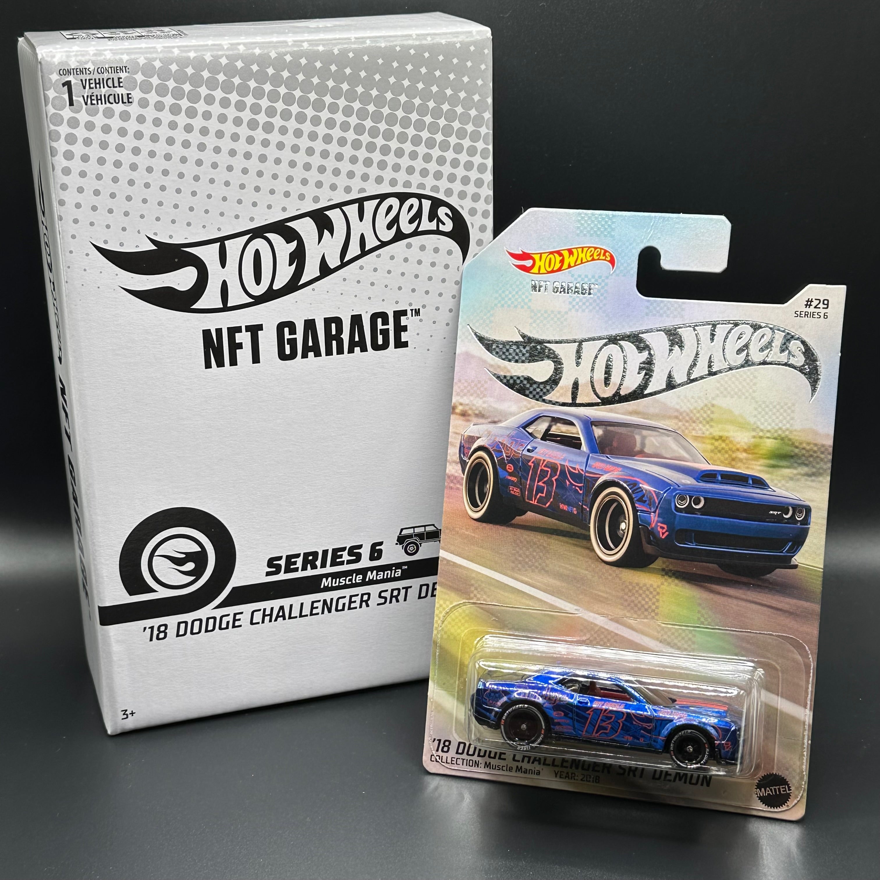 Hot Wheels NFT Garage Dodge Challenger SRT Demon – MT ...