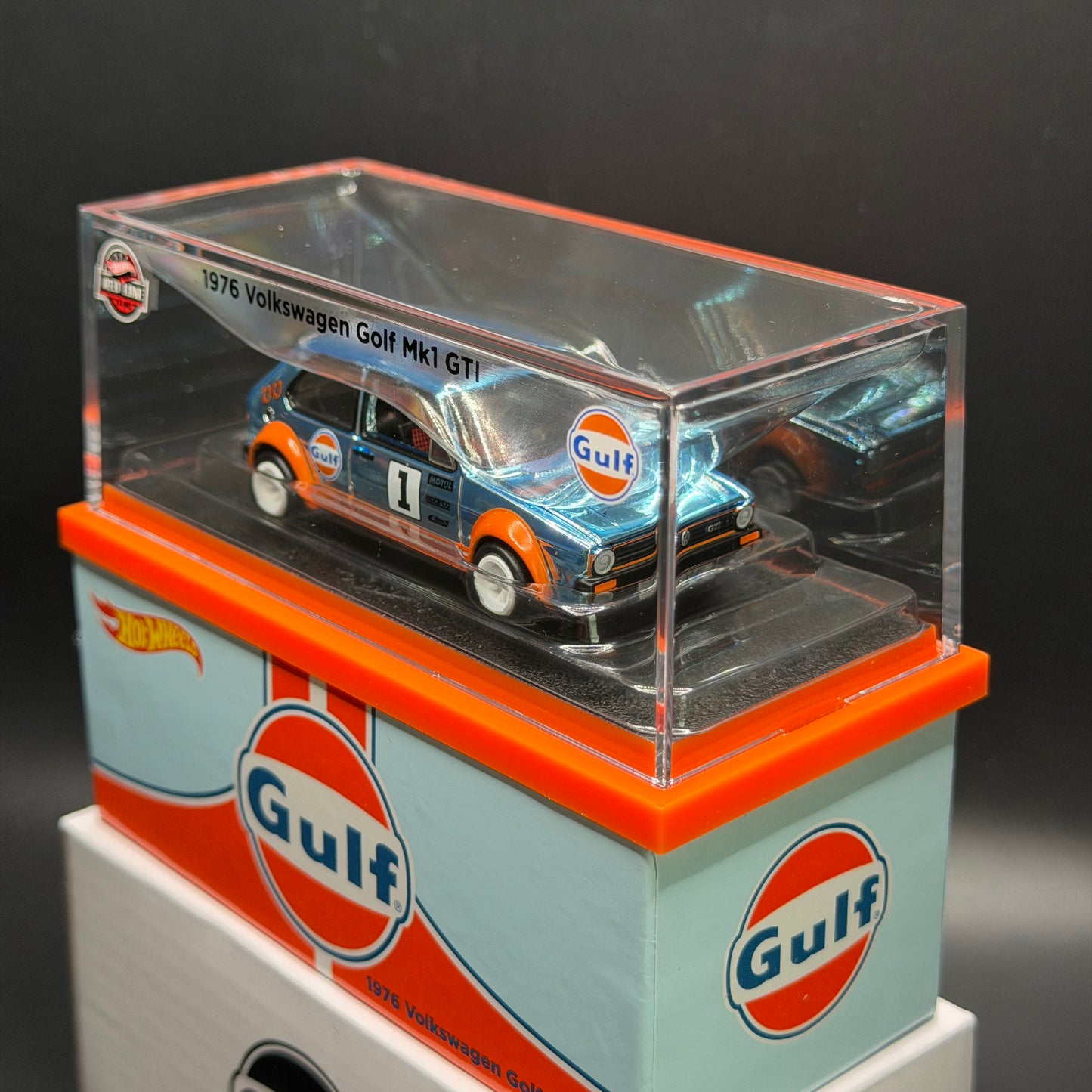 Hot Wheels RLC Gulf Volkswagen Golf MK1 GTI