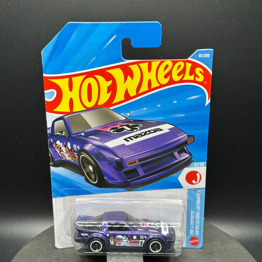 Hot Wheels Mazda RX-7 Purple
