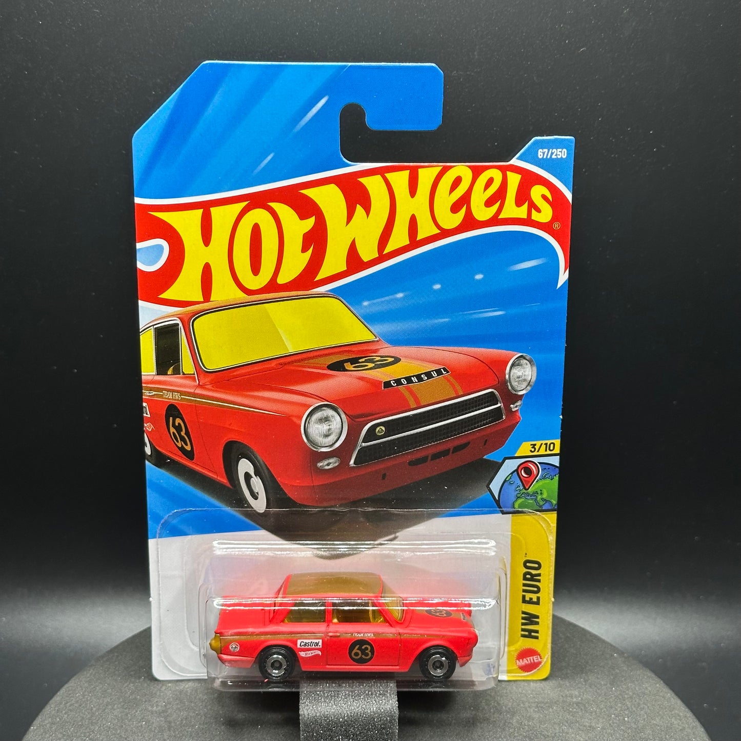 Hot Wheels Lotus Cortina Red