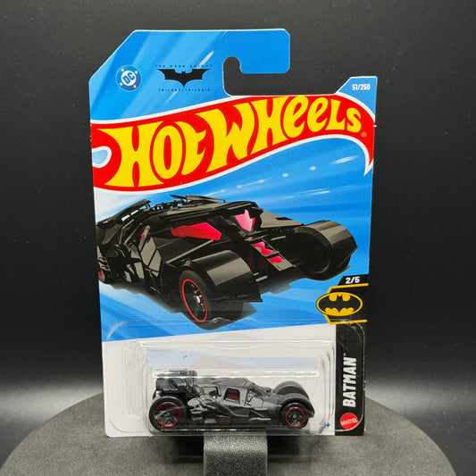 Hot Wheels Batman The Dark Knight Batmobile Black/Red