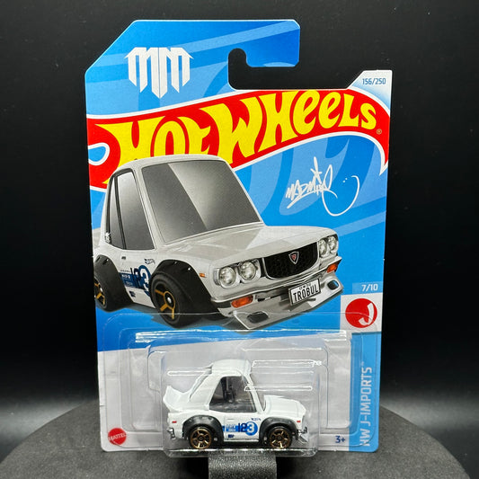 Hot Wheels Tooned Mazda RX-3 White