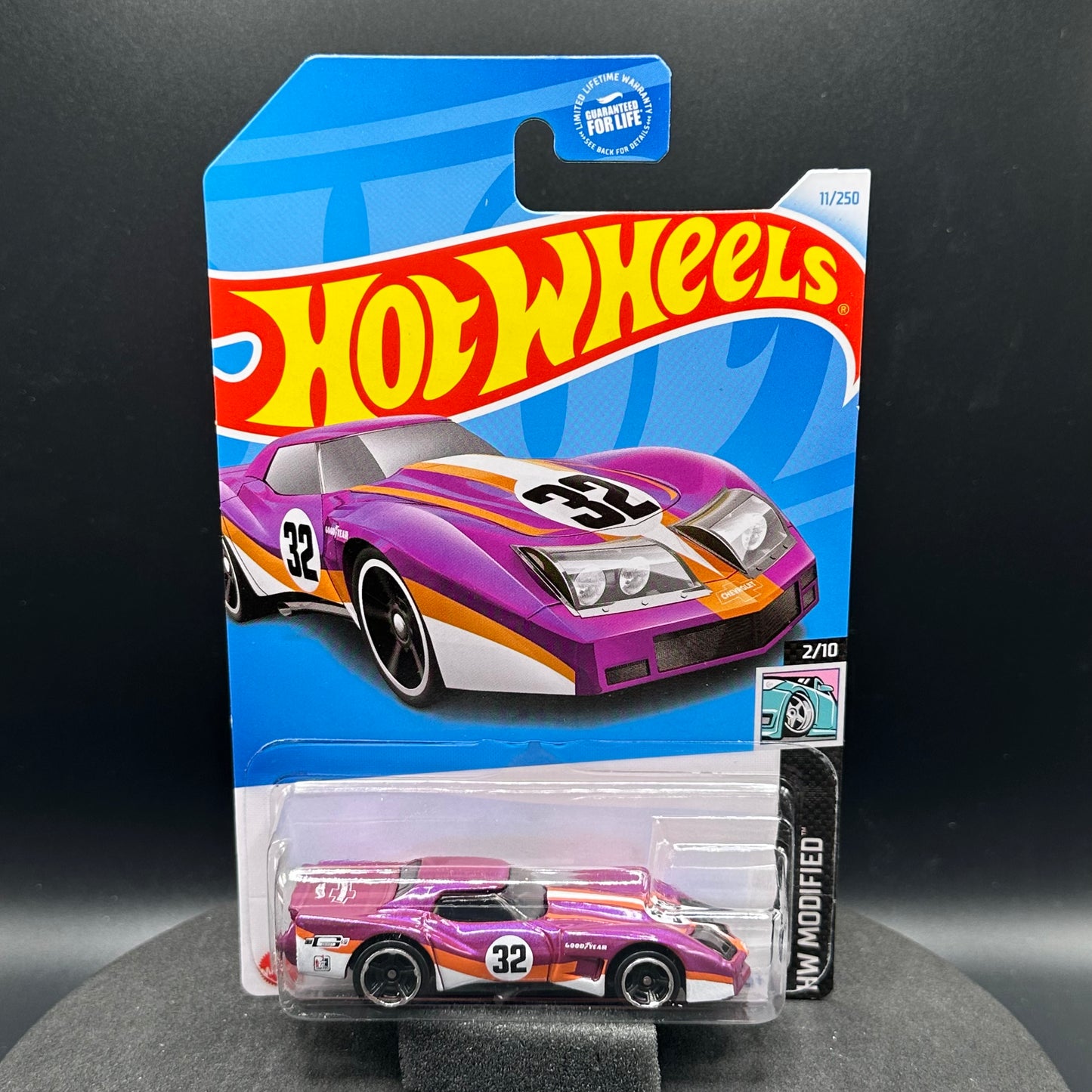 Hot Wheels Greenwood Corvette Purple