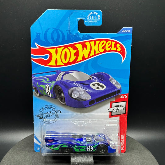 Hot Wheels Porsche 917 LH Dark Blue