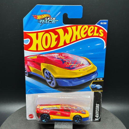Hot Wheels El Viento Red/Yellow