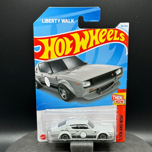 Hot Wheels Liberty Walk Nissan Skyline 2000GTR Grey