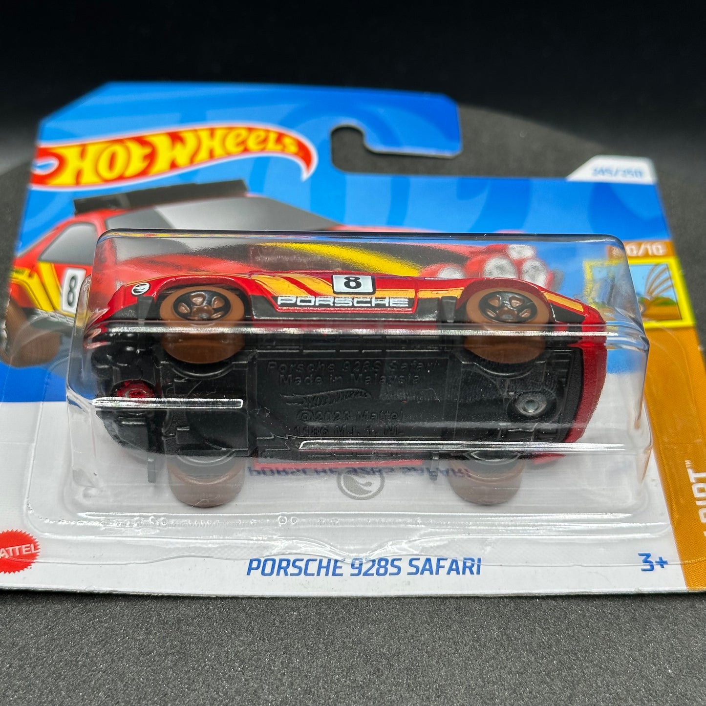 Hot Wheels Porsche 928S Safari TH Short Card