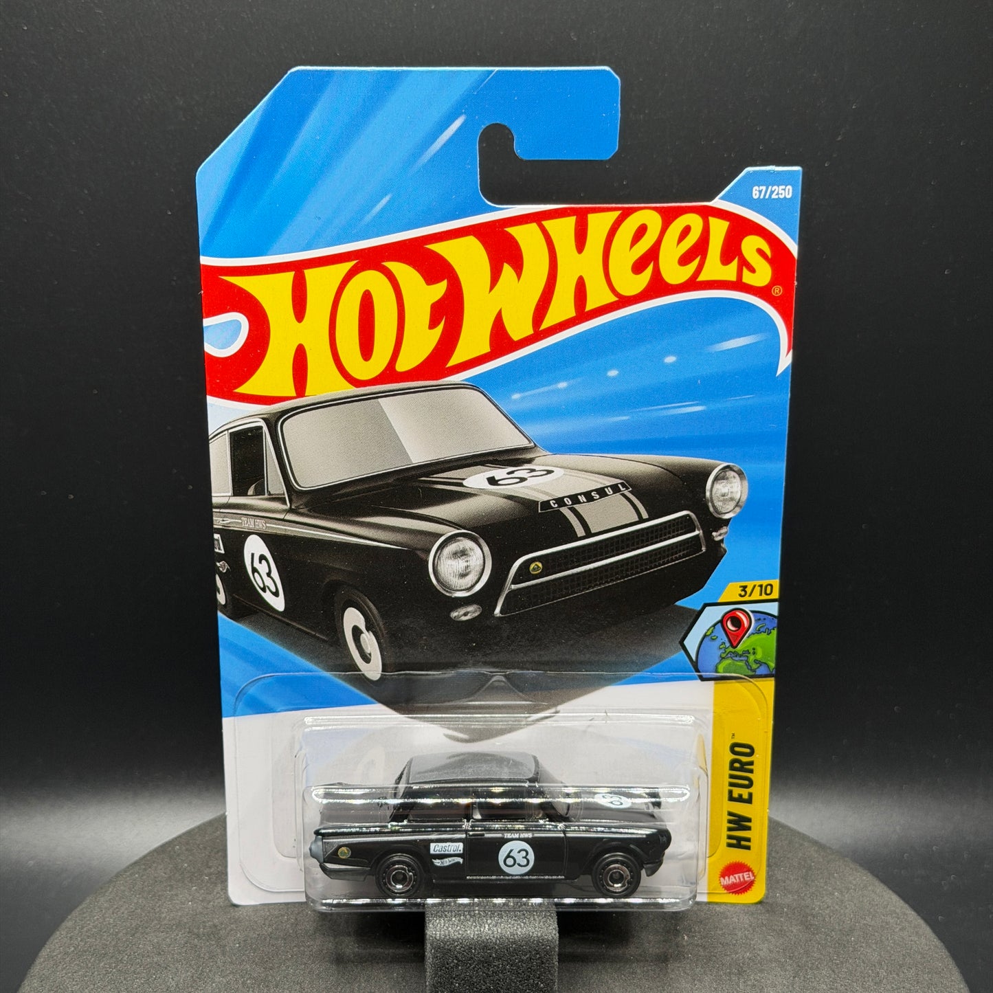 Hot Wheels Lotus Cortina Black