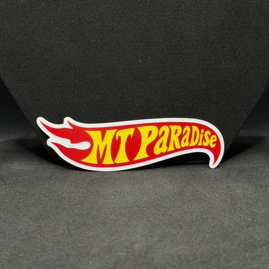 MT Paradise Flame Sticker