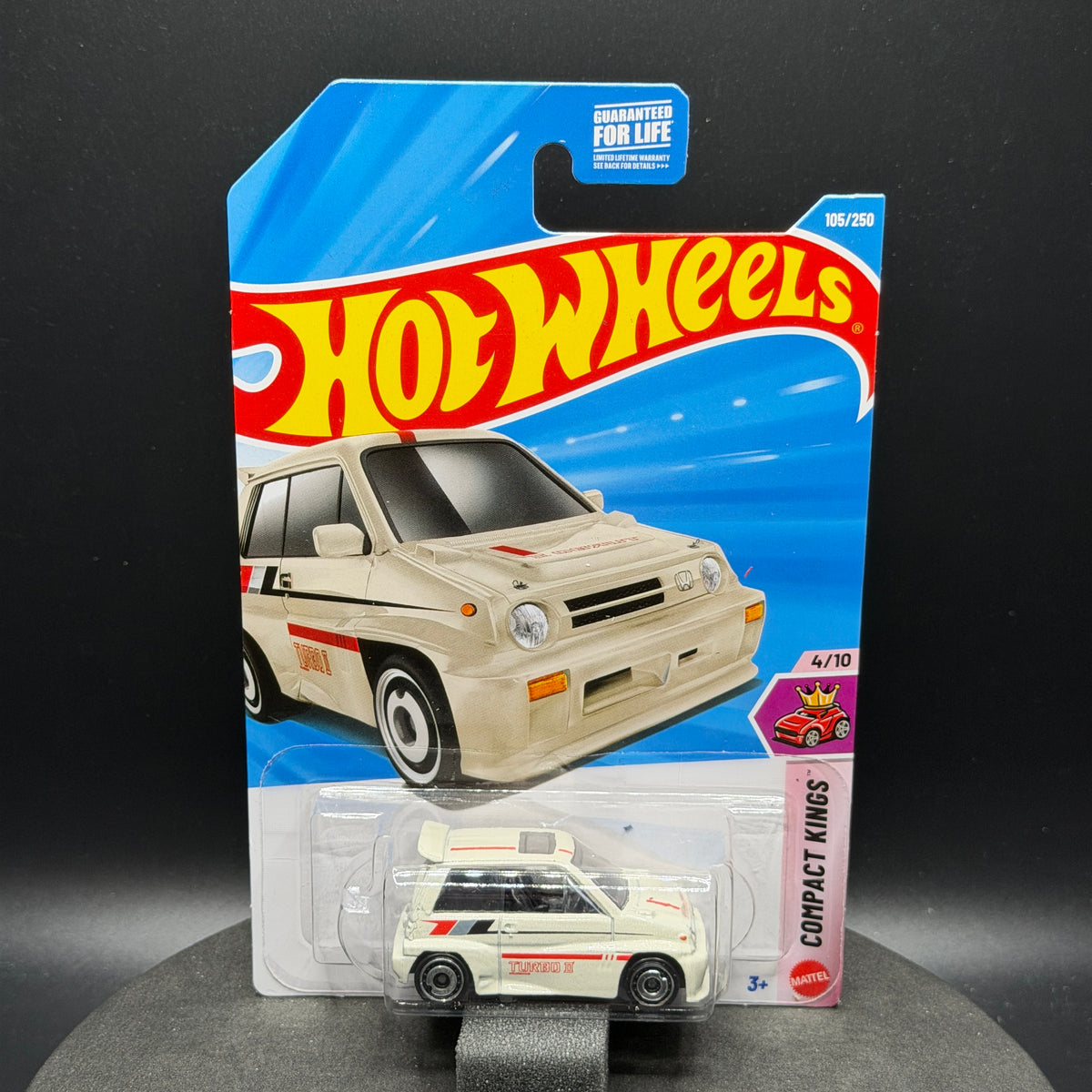 Hot Wheels ‘85 Honda City Turbo II White