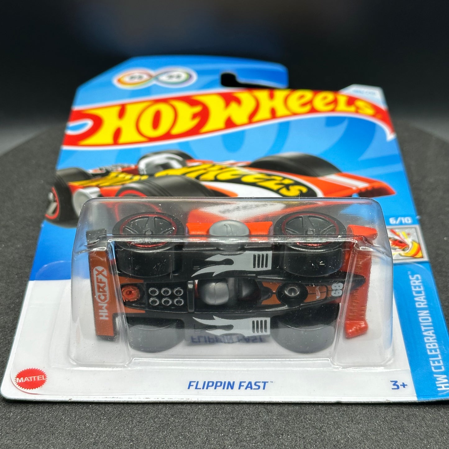 Hot Wheels Flippin Fast Orange & Black