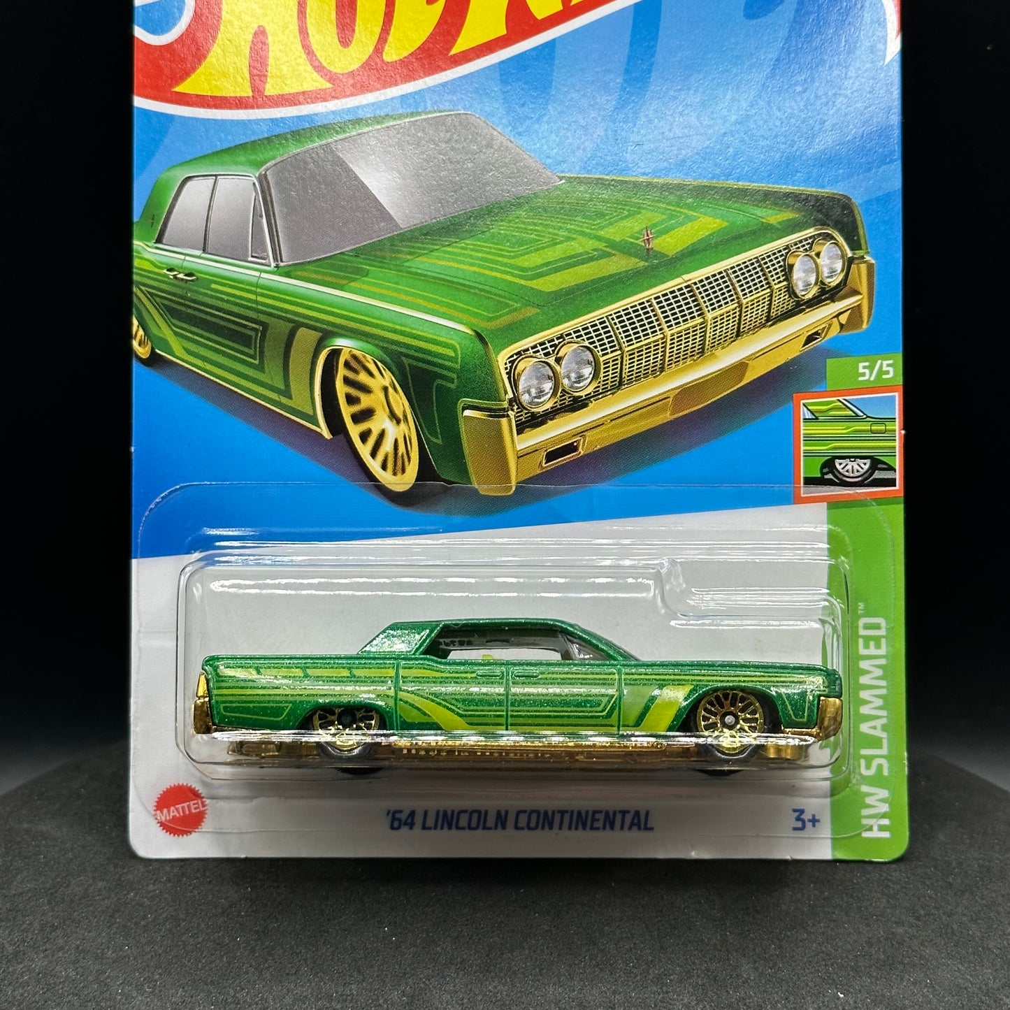 Hot Wheels ‘64 Lincoln Continental Green