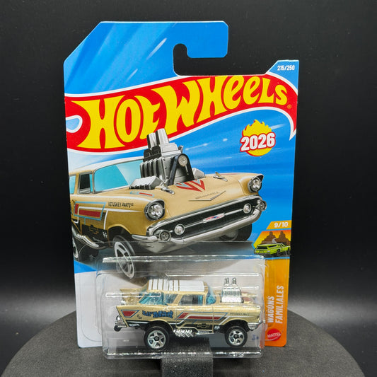 Hot Wheels Chevy Wagon Lil Mad Gold