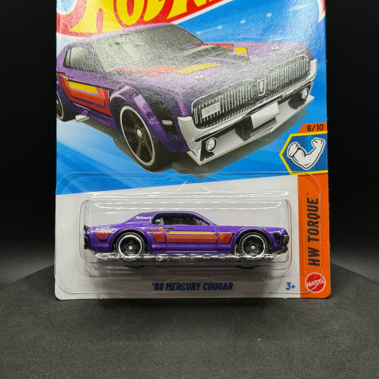 Hot Wheels ‘68 Mercury Cougar Purple