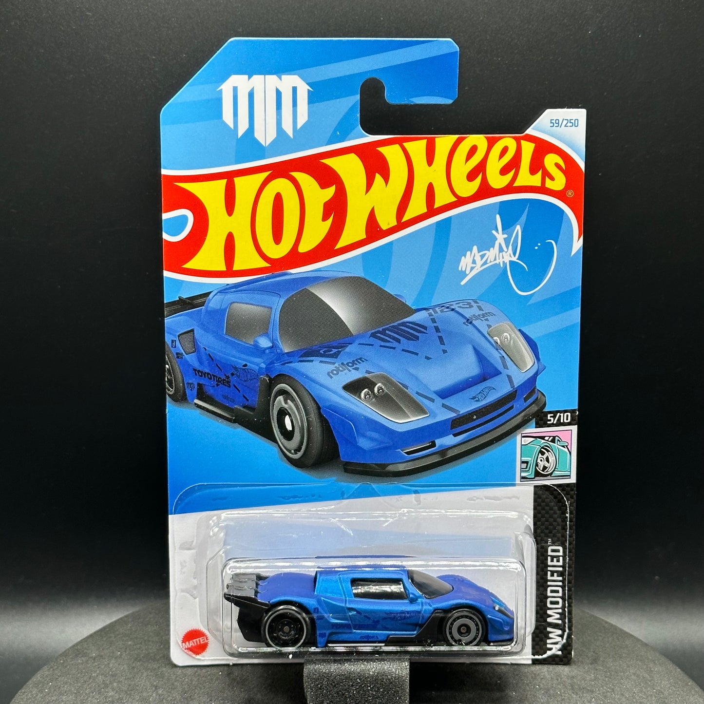 Hot Wheels Mad Mike Drift Attack Blue