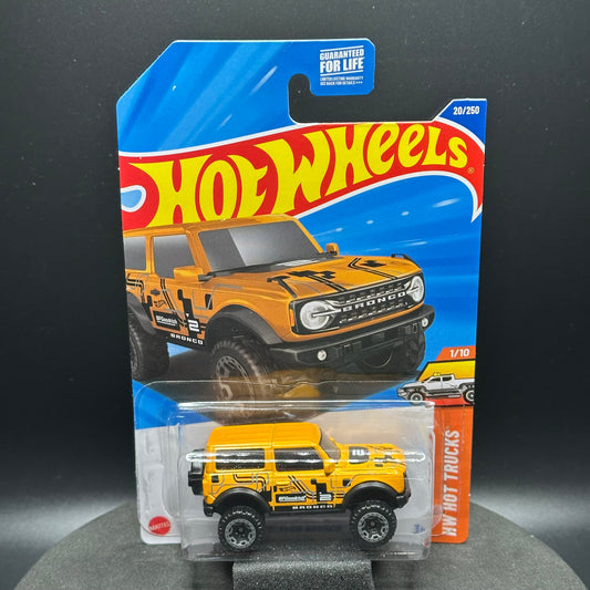 Hot Wheels ‘21 Ford Bronco Orange