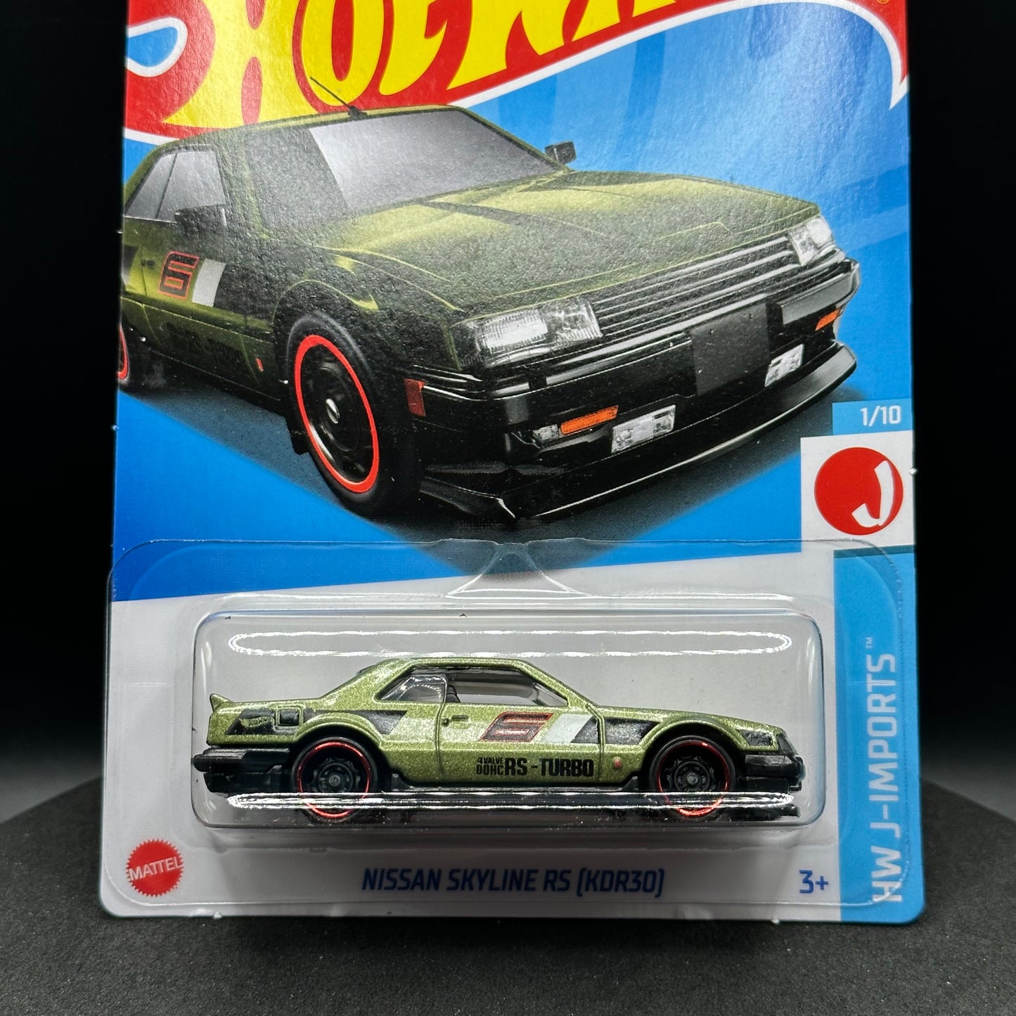 Hot Wheels Nissan Skyline RS R30 Green