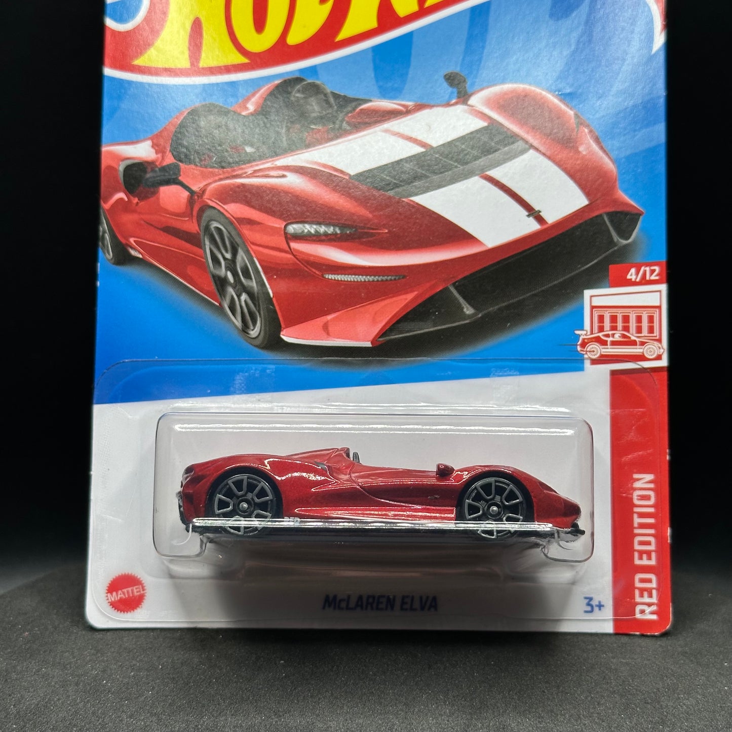 Hot Wheels McLaren Elva Red Edition