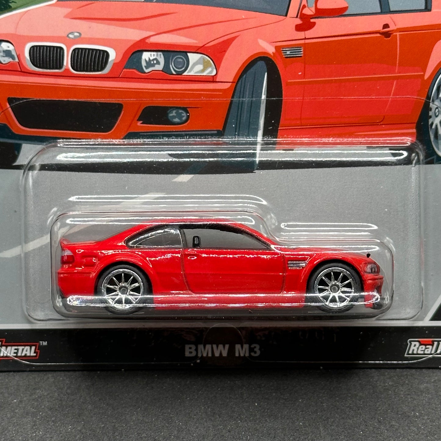 Hot Wheels Premium Auto Strasse BMW M3 Red