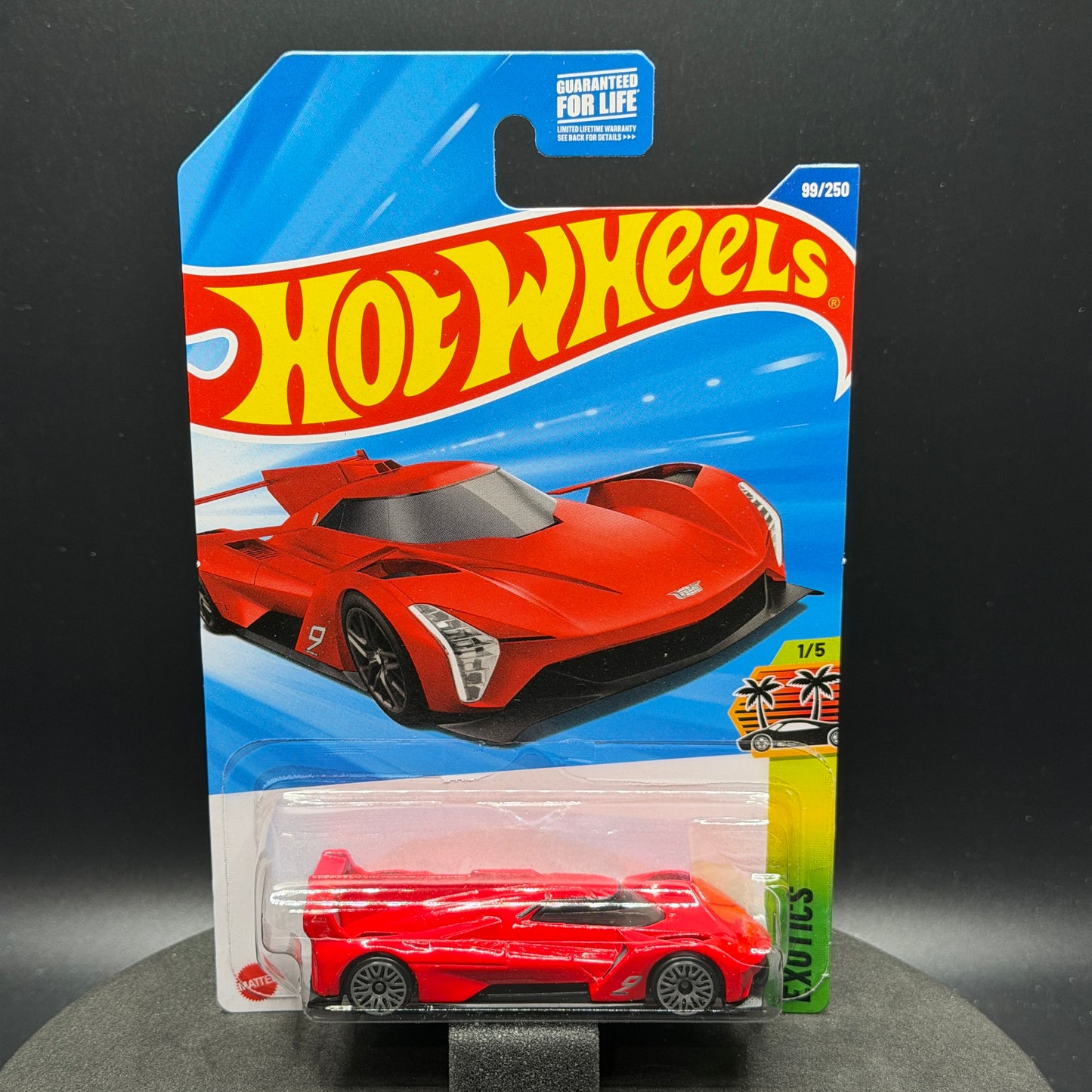 Hot Wheels Cadillac Project GTP Hypercar Red