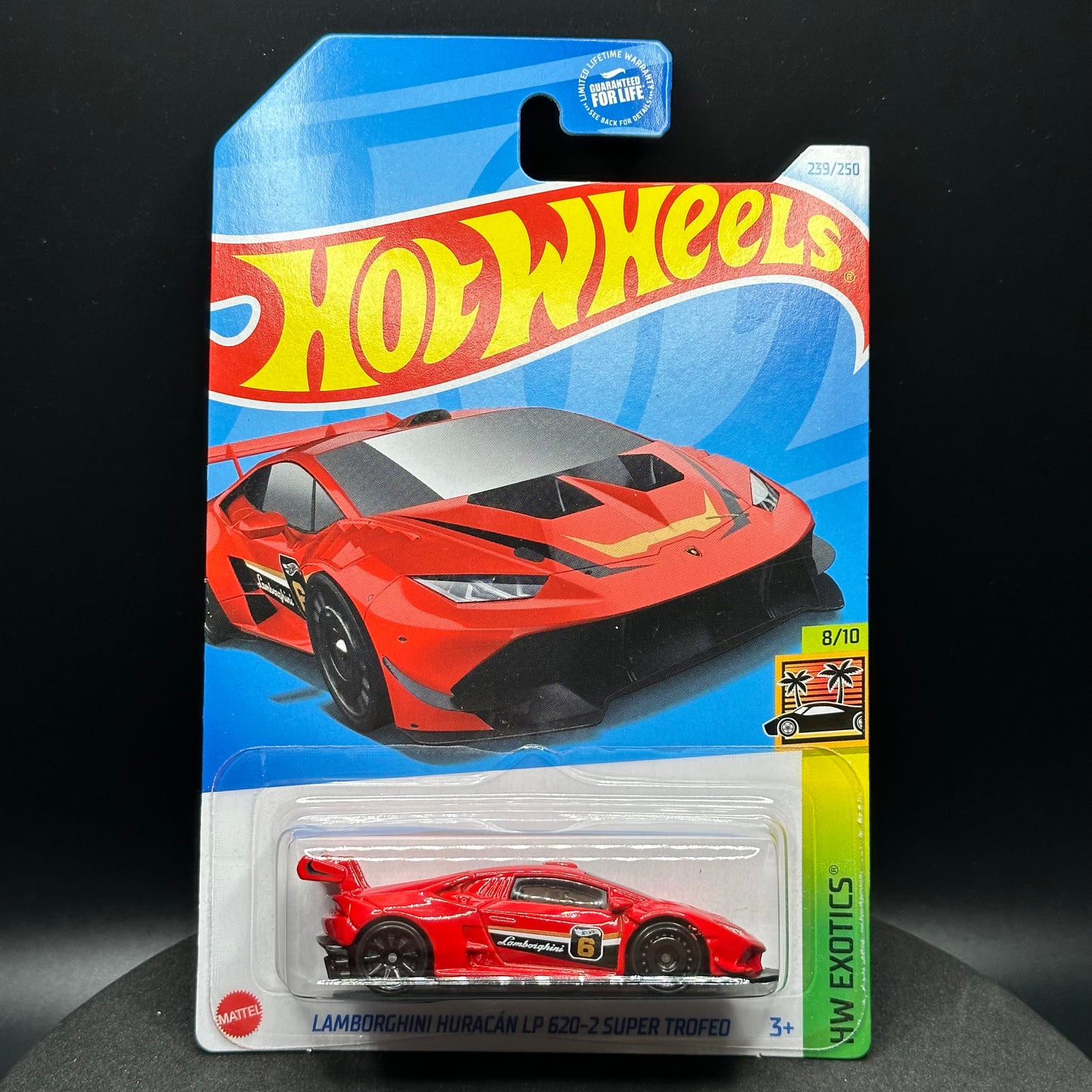 Hot Wheels Lamborghini Huracan Super Trofeo Red