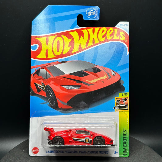 Hot Wheels Lamborghini Huracan Super Trofeo Red