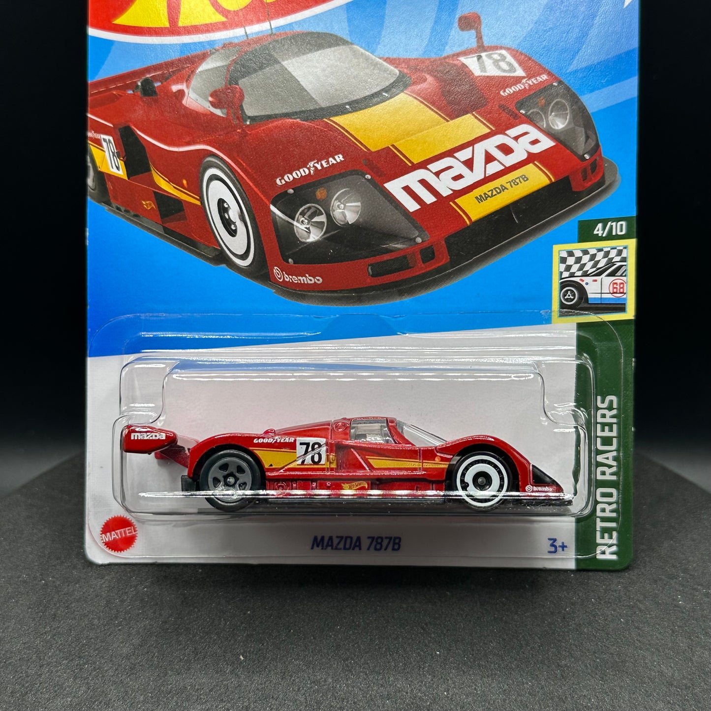 Hot Wheels Mazda 787B Red