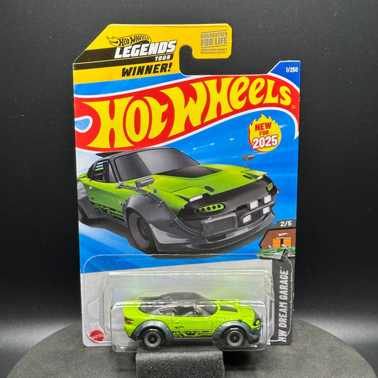 Hot Wheels Legends Tour Mazda Miata Green