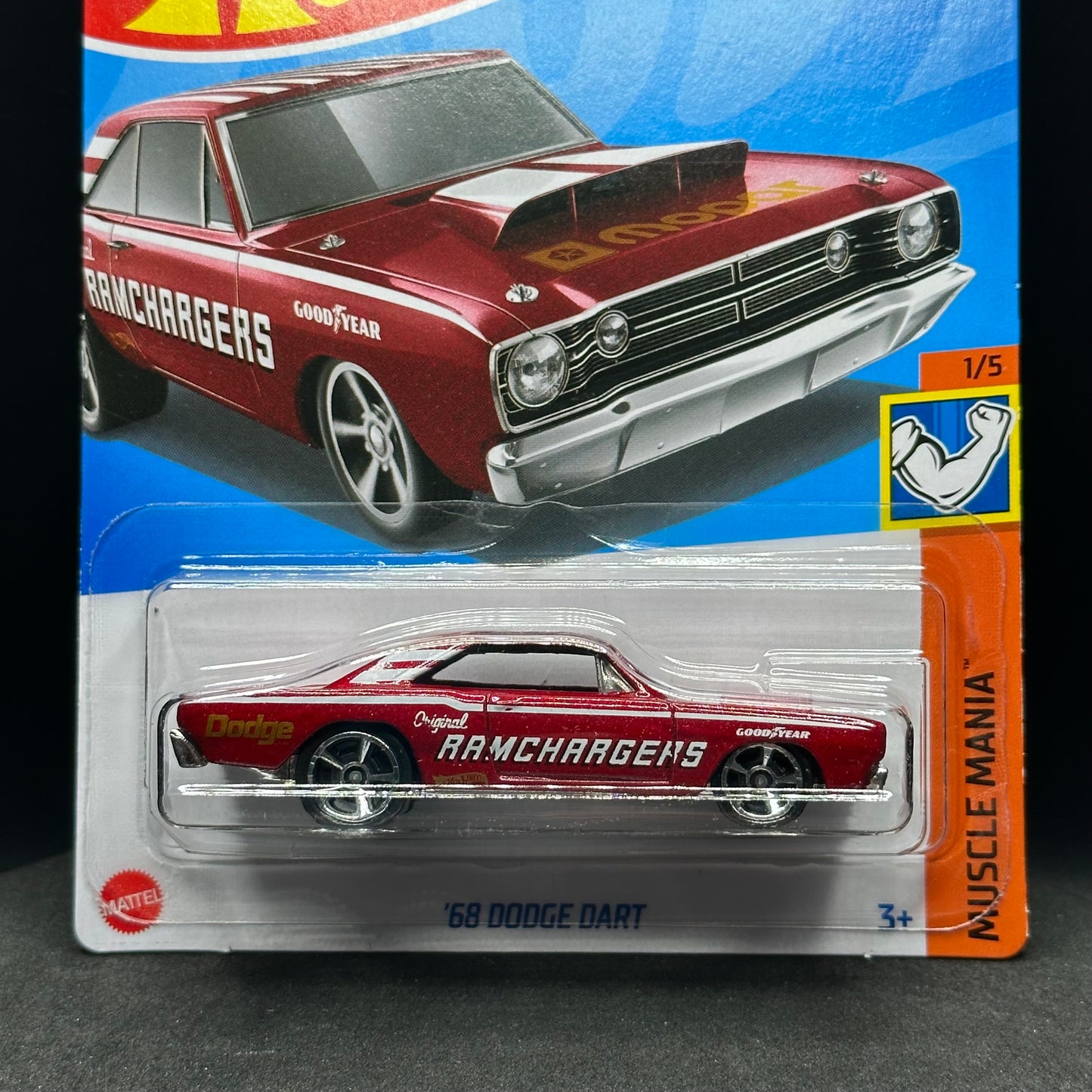 Hot Wheels ‘68 Dodge Dart Dark Red