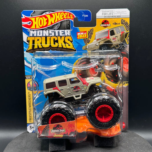 Hot Wheels Jurassic Park Jeep Monster Truck