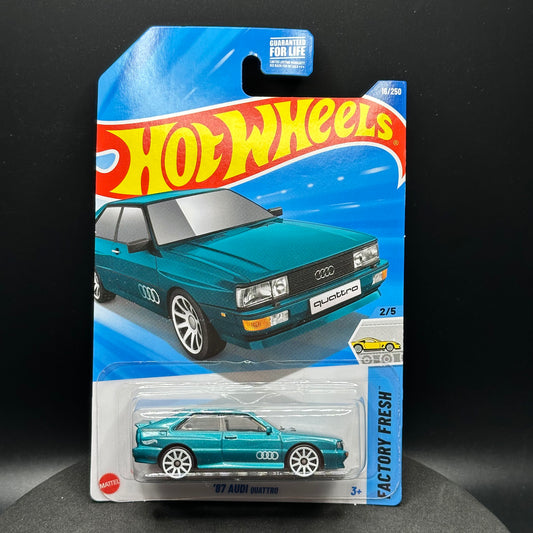 Hot Wheels ‘87 Audi Quattro Green