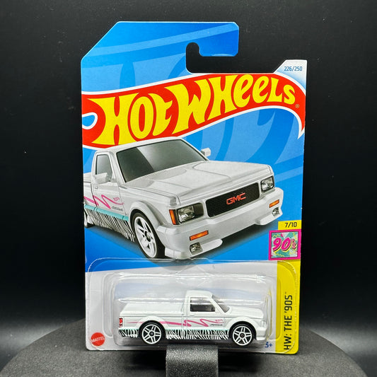 Hot Wheels ‘91 GMC Syclone White