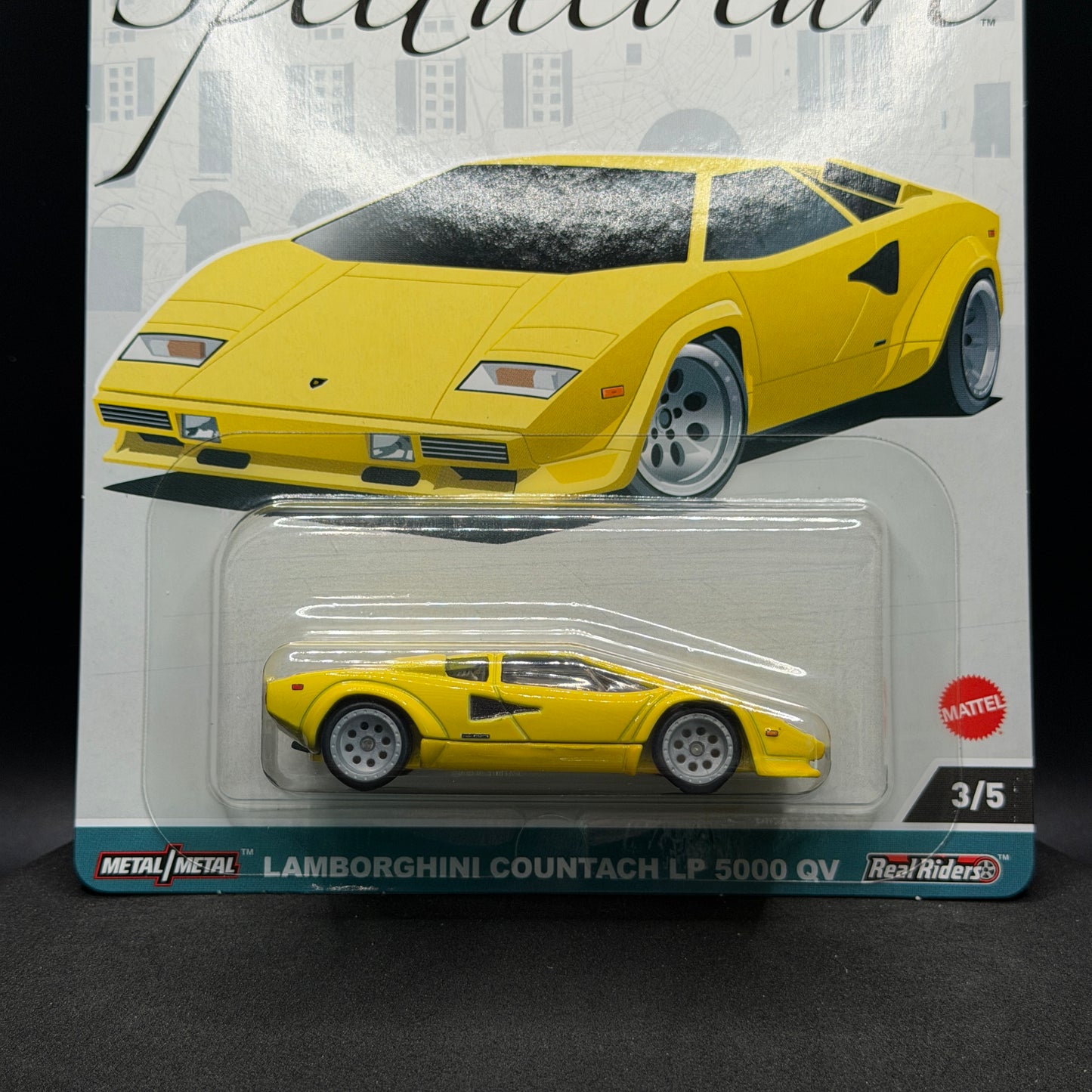 Hot Wheels Premium Lamborghini Countach LP 5000 QV Spettacolare